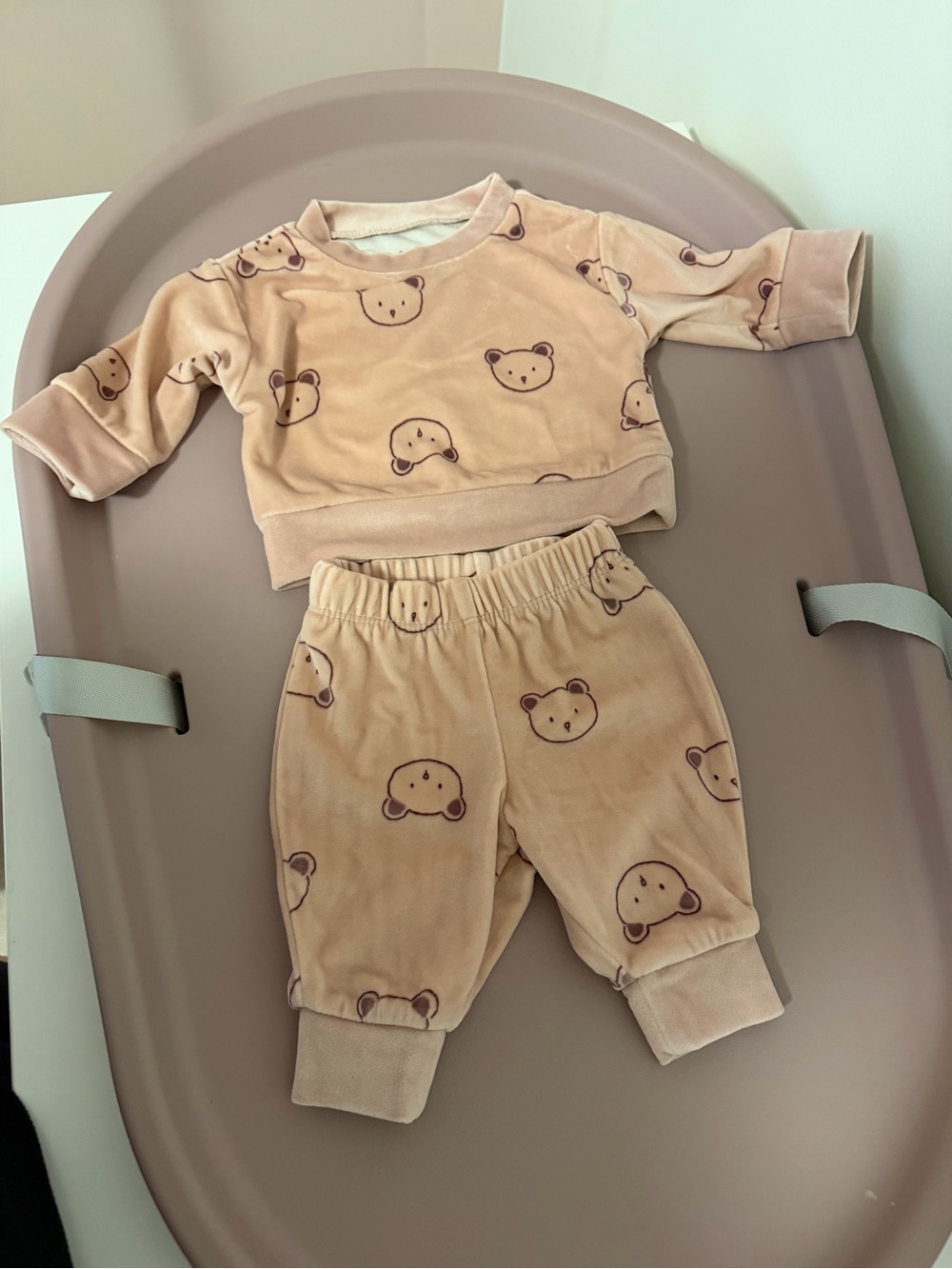 Carter's Velour Newborn Set